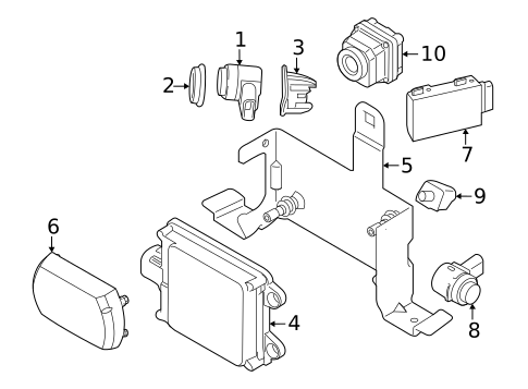 Electrical Components for 2022 BMW 430i Gran Coupe #46
