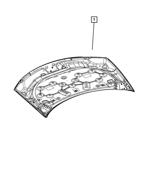 Under Hood for 2020 Dodge Journey #1