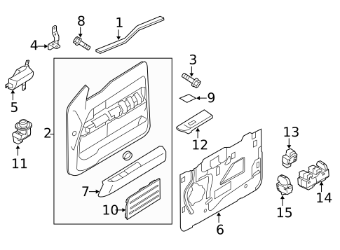 Switches, Solenoids & Actuators for 2010 Ford F-150 #1