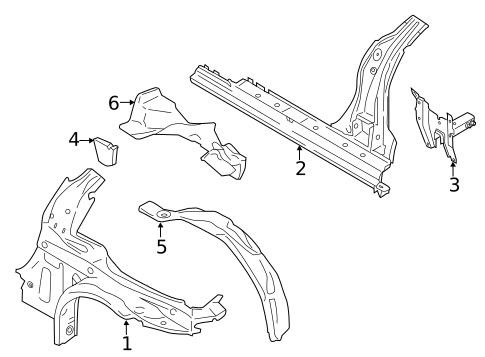Inner Structure for 2016 Porsche 911 #1
