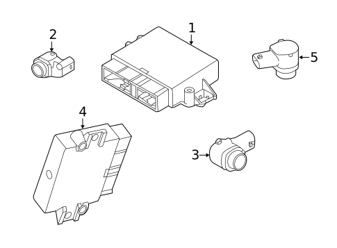 Electrical Components for 2019 Land Rover Range Rover #2