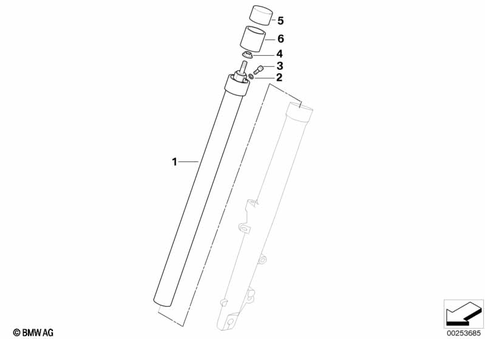 Telescopic Forks, Telelever for 2012 BMW-Motorrad R 1200 RT #4