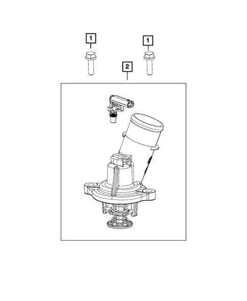 Water Pump and Related Parts for 2017 Ram 3500 #5