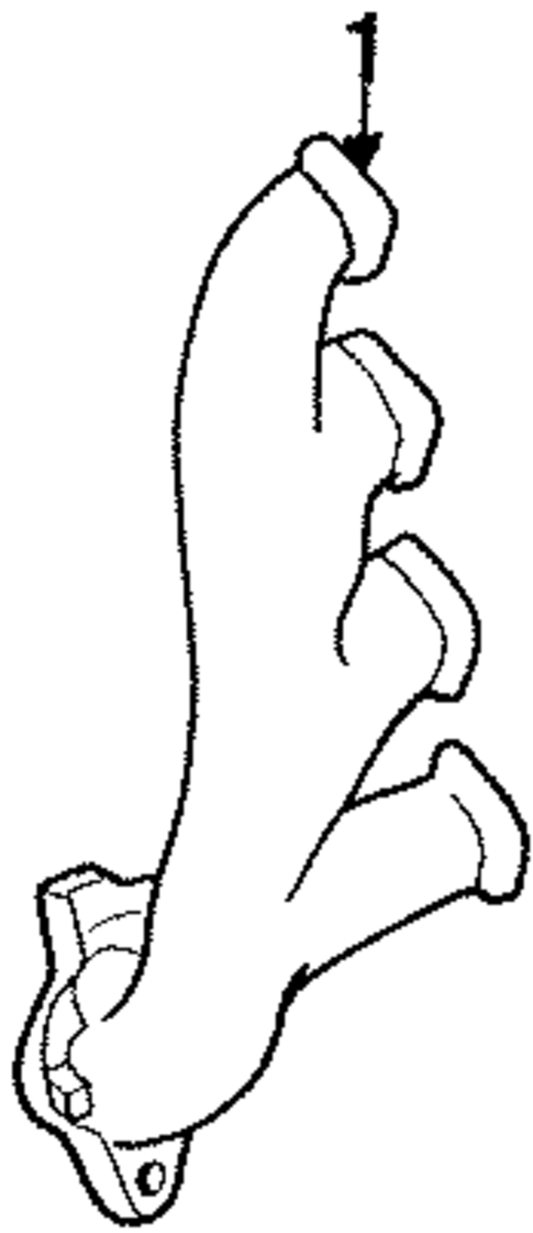 Exhaust Manifold for 1995 Ford Crown Victoria #0