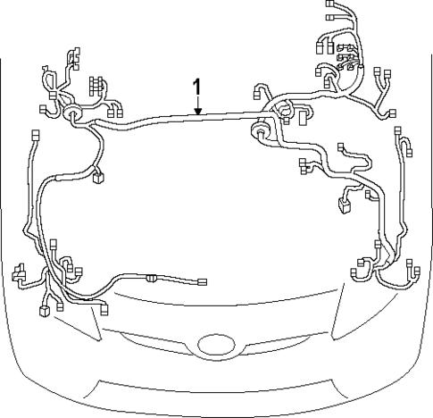 Wiring Harness for 2023 Toyota Prius Prime #0
