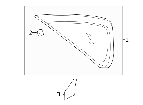 Exterior Trim - Quarter Panel for 2020 Kia Rio #0