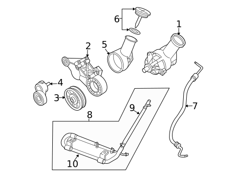 Belts & Pulleys for 2002 Mazda B3000 #0