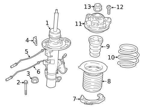 Struts & Components for 2022 BMW X3 #3