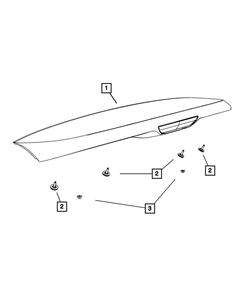 Moldings and Ornamentation for 2013 Jeep Grand Cherokee #1