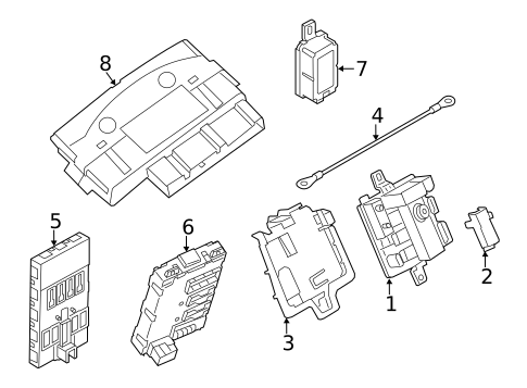 Electrical Components for 2014 BMW 328i #0