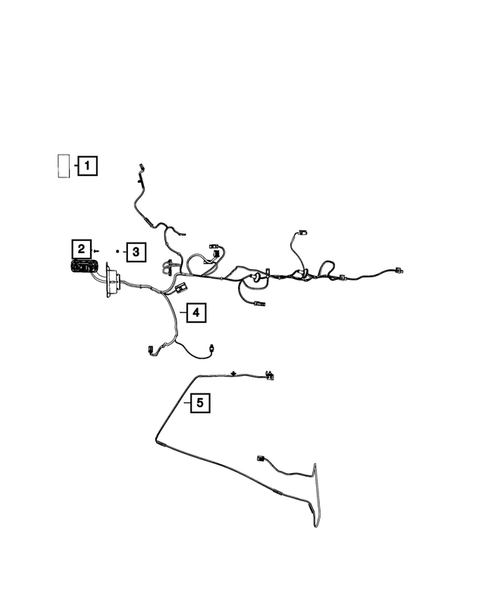Wiring, Body and Accessories for 2019 Ram 3500 #6