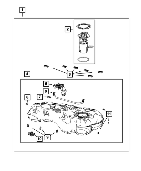 Fuel Tank for 2022 Jeep Renegade #1