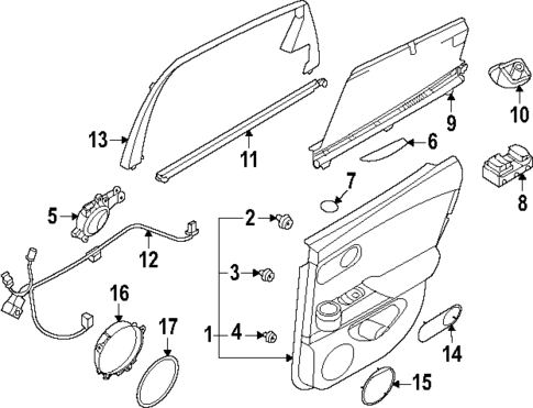 Rear Door for 2023 Genesis GV60 #2