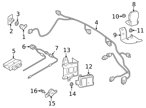 Parking Aid for 2023 Audi RS6 Avant #1