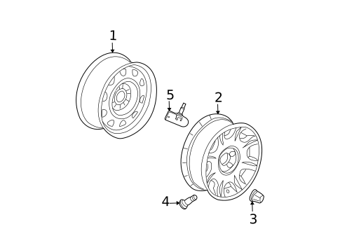 Tire Pressure Monitor Components for 2009 Dodge Charger #0