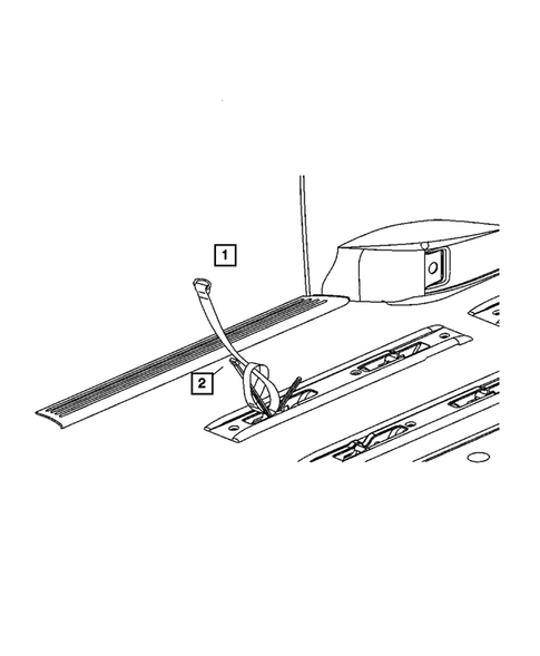 Seat Belts-Front and Rear for 2005 Dodge Caravan #5