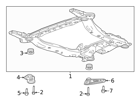 Suspension Mounting for 2017 Buick LaCrosse #0