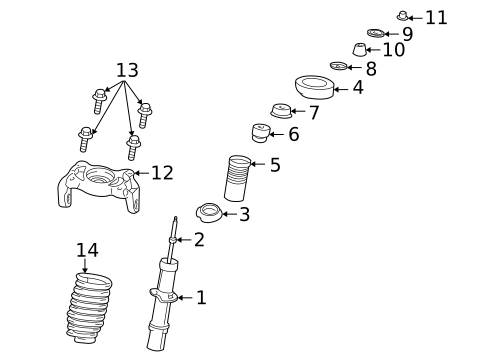 Suspension Components for 2002 Dodge Stratus #4
