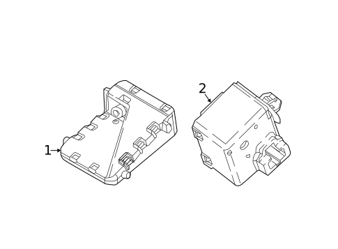 Electrical Components for 2018 Toyota C-HR #0