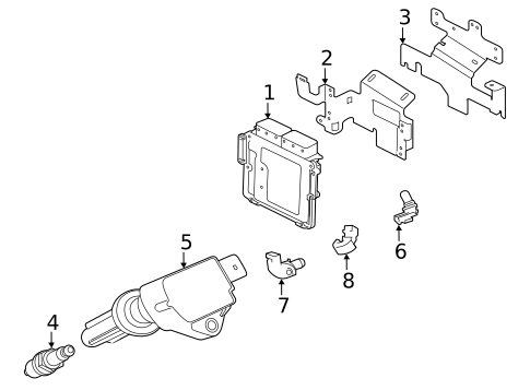 Powertrain Control for 2017 Jaguar F-Pace #1