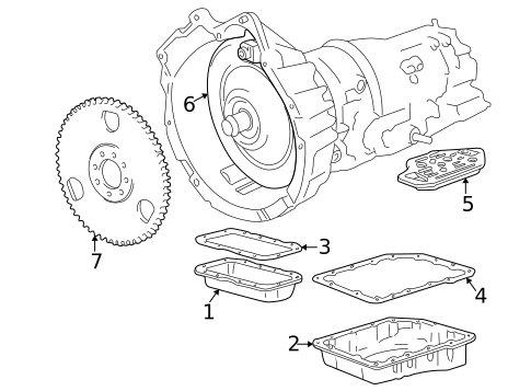 Transmission Components for 1998 BMW Z3 #1