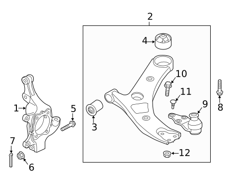 Suspension Components for 2015 Kia Sedona #0