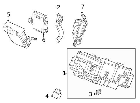 Fuel System Components for 2019 Honda Ridgeline #1
