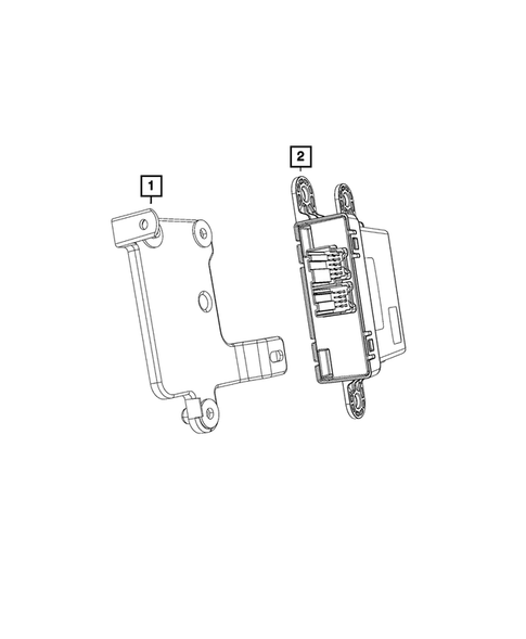 Keys, Modules and Engine Controllers for 2020 Dodge Durango #18