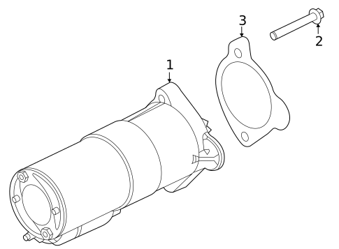 Starter for 2021 Land Rover Range Rover Sport #0
