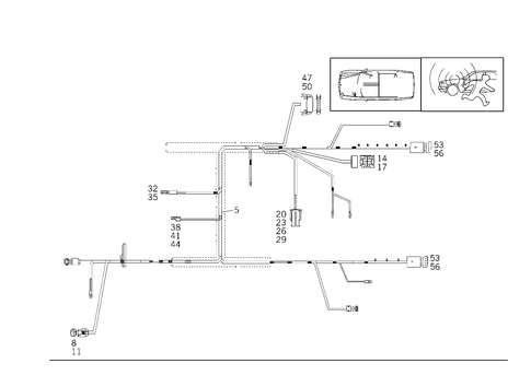 Anti-Theft Warning System, Tow-Away Protection, Passenger Comp. Protection for 1998 Mercedes-Benz E430 #0