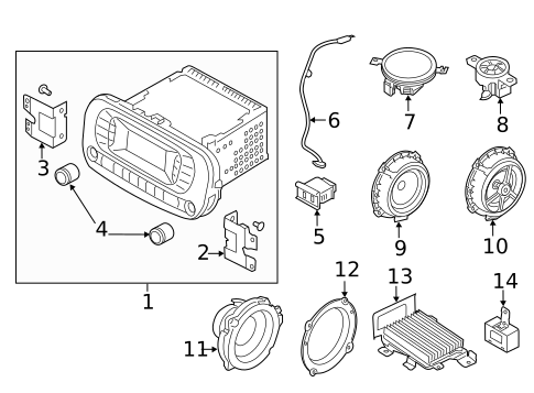 SOUND SYSTEM for 2017 Kia Soul #0