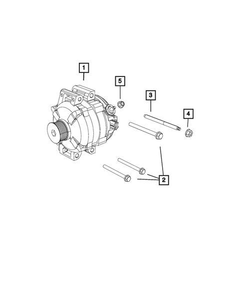 Generators / Alternators for 2014 Dodge Grand Caravan #1
