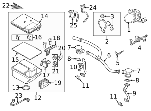 Emission Components for 2011 Porsche 911 #0
