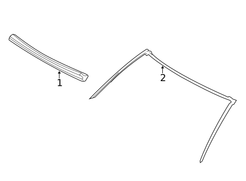 Roof & Components for 2017 BMW M4 #1