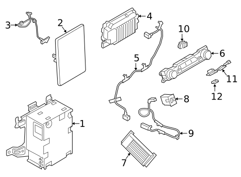 Antenna & Radio for 2021 Ford Explorer #2