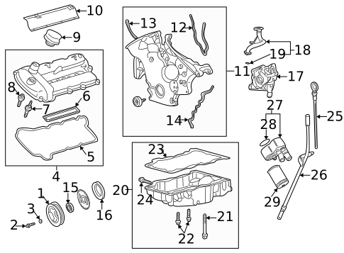 Oil Pump for 2005 Jaguar X-Type #1