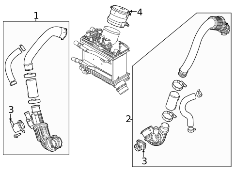 Intercooler for 2023 Genesis GV70 #0