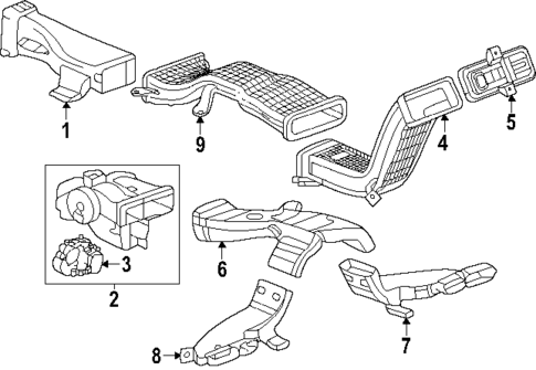 Ducts for 2024 Chevrolet Silverado EV #1