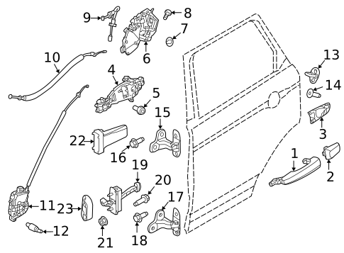 Front Door for 2019 Land Rover Range Rover #0