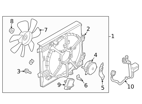 Cooling Fan for 2016 Nissan Juke #0
