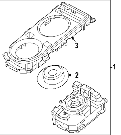 Center Console for 2024 Genesis Electrified G80 #1