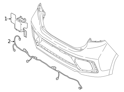 Electrical Components for 2017 Hyundai Ioniq #1