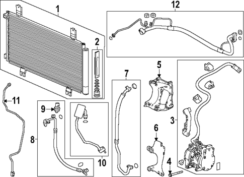Switches & Sensors for 2023 Honda Accord #0