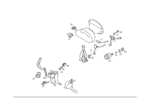 Switch for 2000 Mercedes-Benz C43 AMG #0