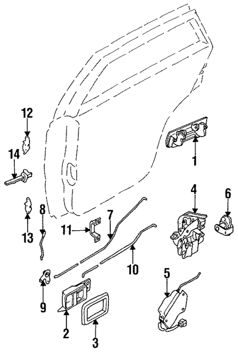 Hardware for 1985 Nissan Maxima #1
