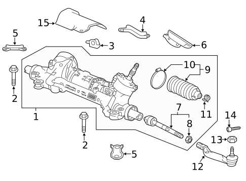 Steering Gear & Linkage for 2021 Honda Accord #0
