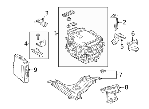 Electrical Components for 2020 Lexus NX300h #0
