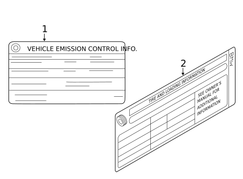 Labels for 2020 BMW 330i #0