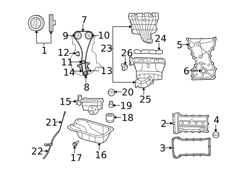 Engine for 2009 Dodge Caliber #1