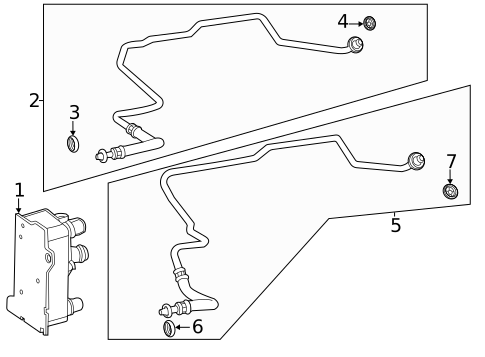 Trans Oil Cooler for 2024 Mercedes-Benz GLS450 #0